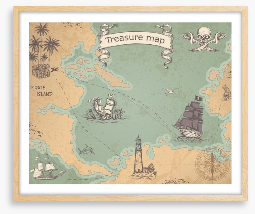 The treasure map