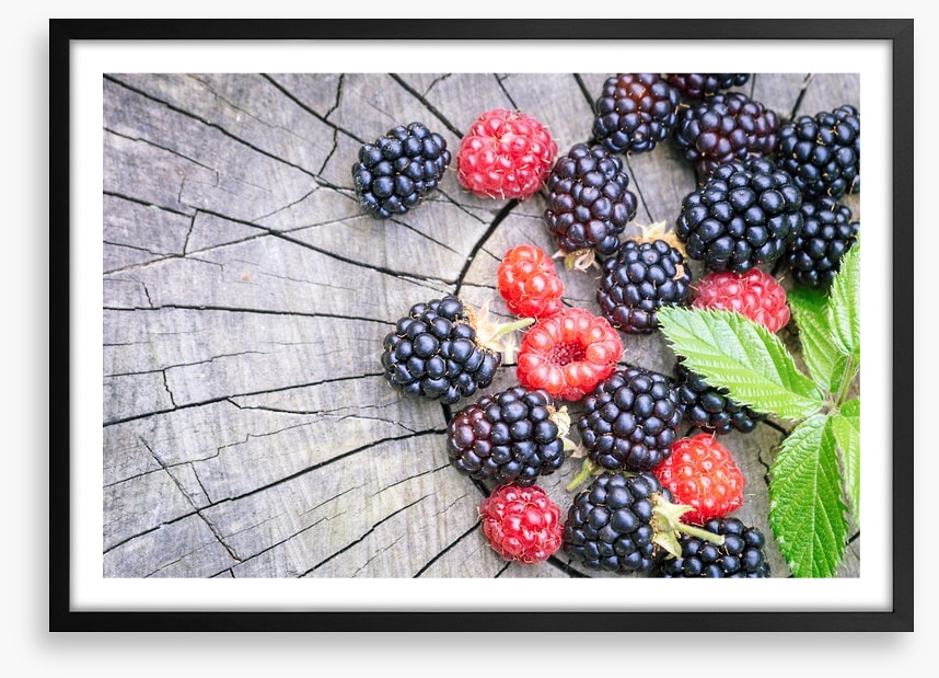Berries laid bare