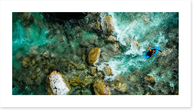 Through the rapids