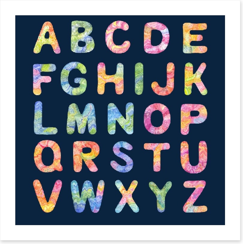 Alphabet and Numbers
