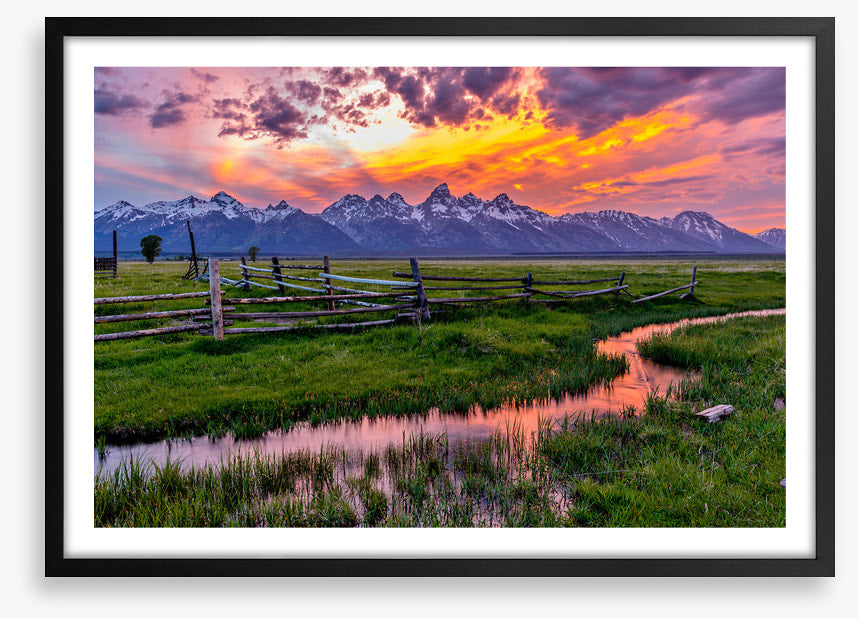 Grand Teton glow