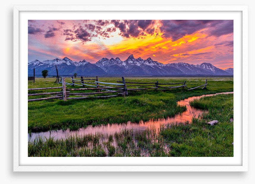 Grand Teton glow