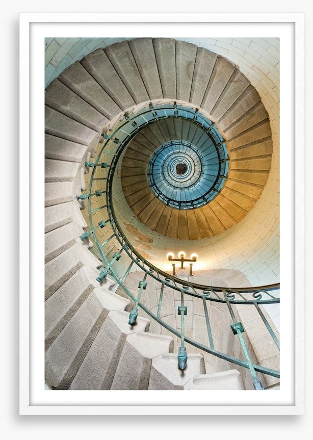 The lighthouse staircase