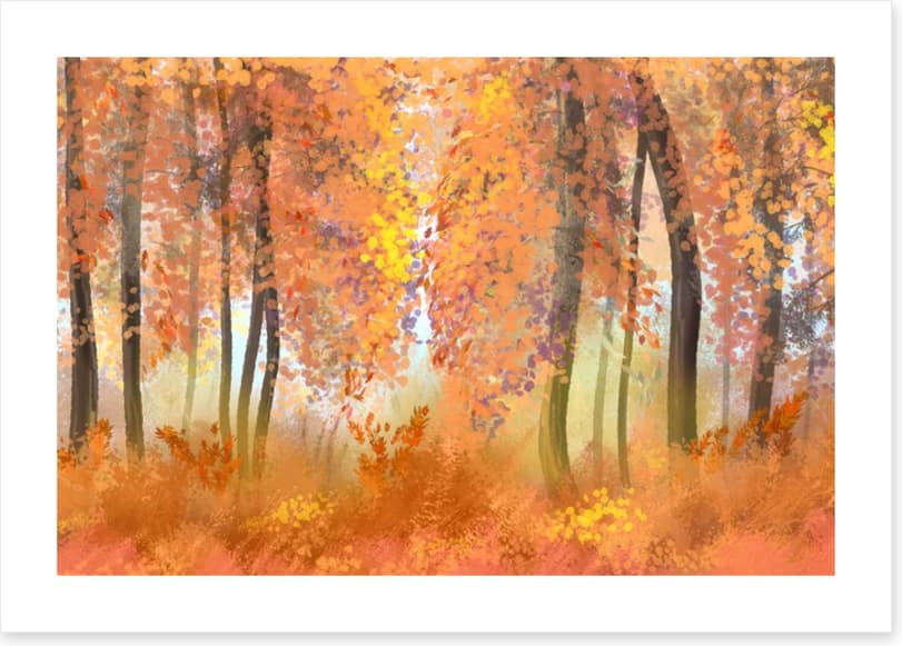 Autumn veil