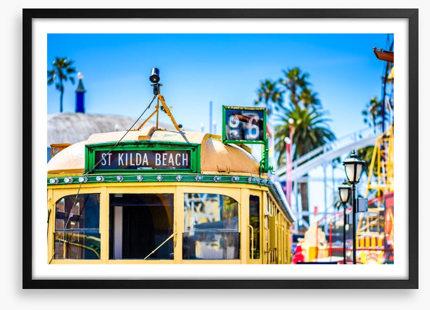 To St Kilda Beach