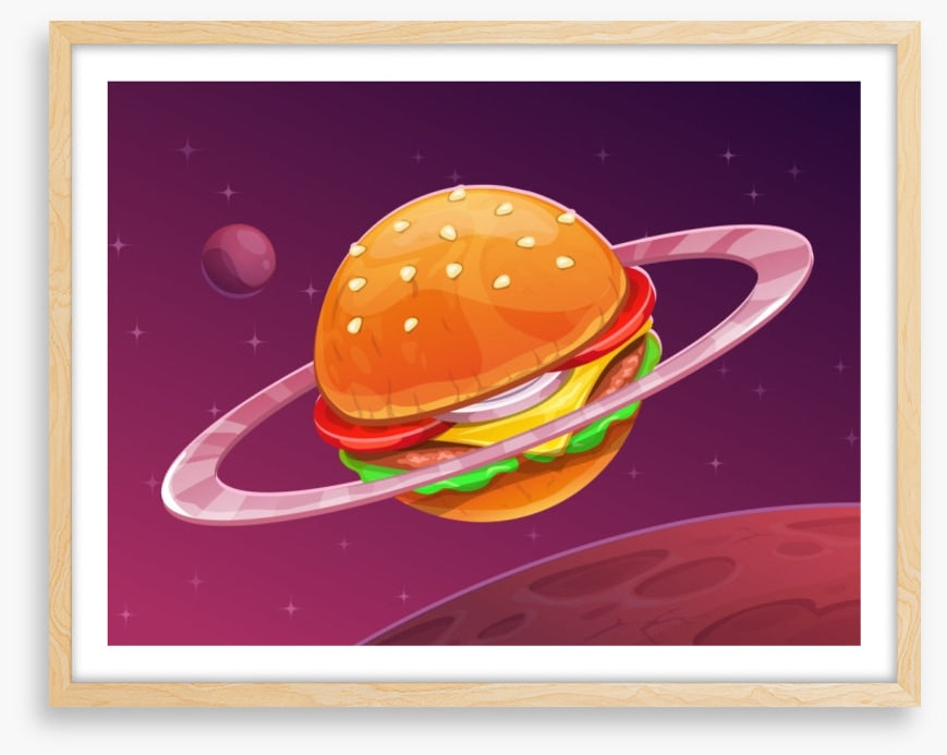 Saturn and fries