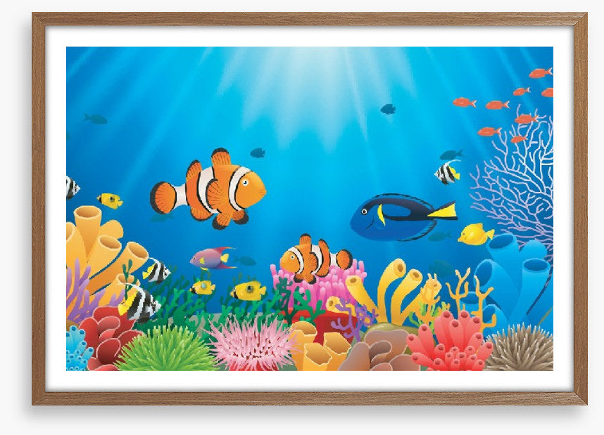 Clownfish coral