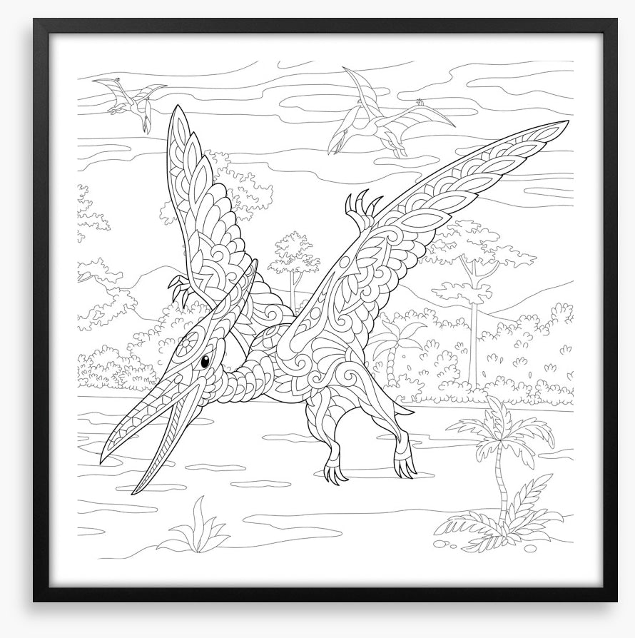 Colour me pterodactyl