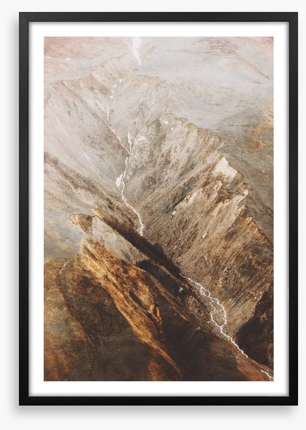 Far below