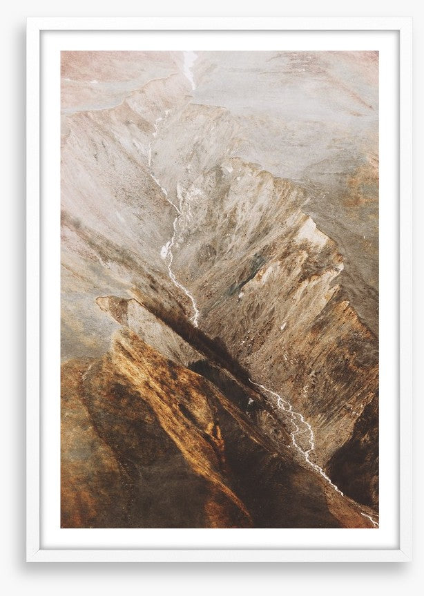 Far below