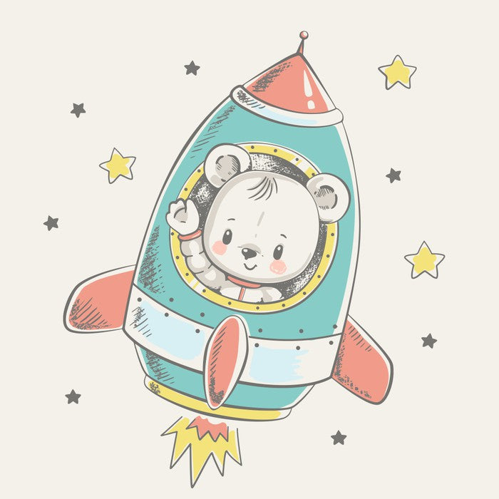 Blast off bear
