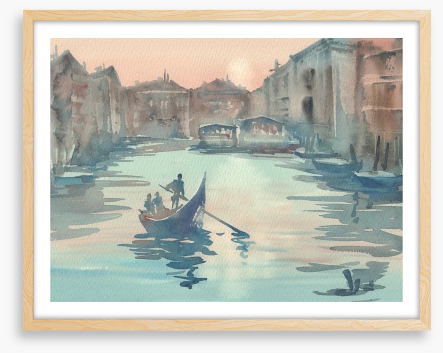 Misty morning gondola