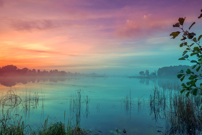 Lakeside dawn