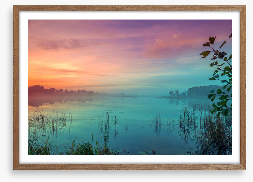 Lakeside dawn