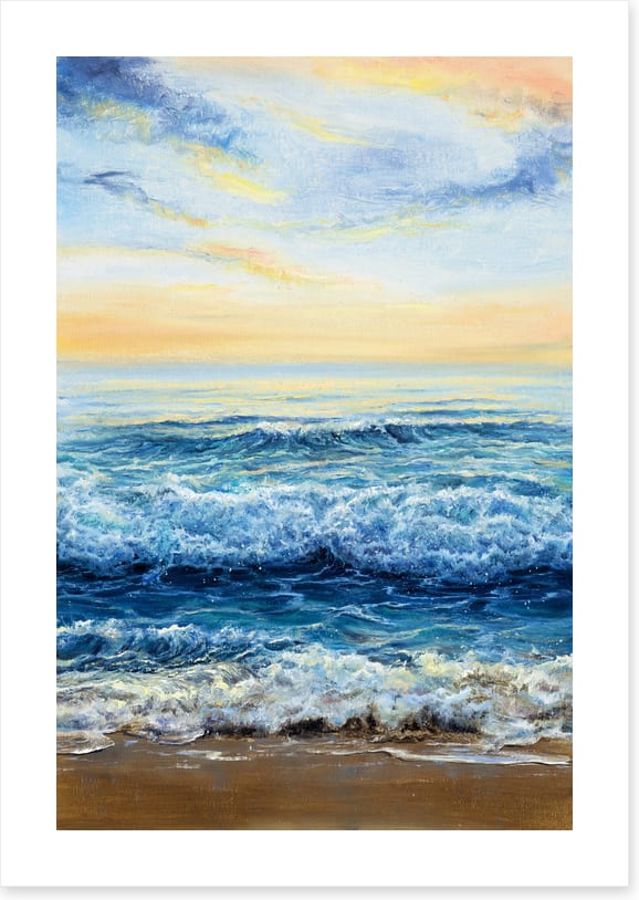 The restless sea