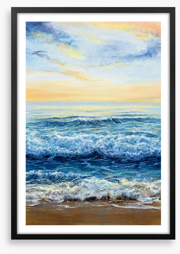 The restless sea