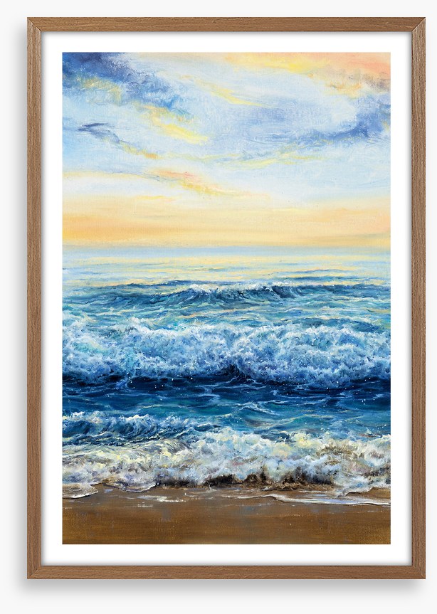 The restless sea