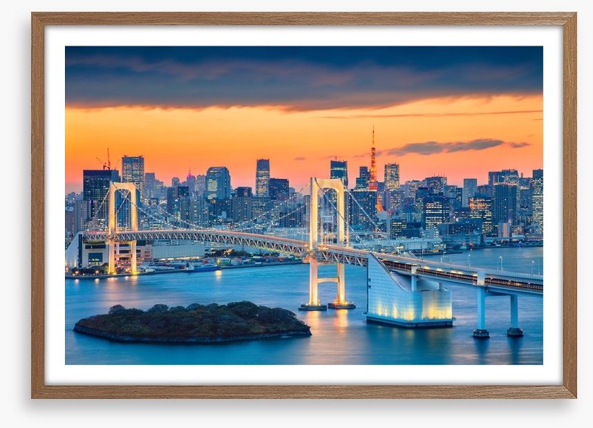 Rainbow Bridge sunset
