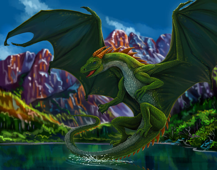 Green lake dragon