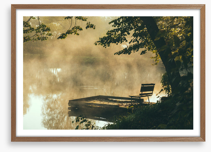 Alone at the lake