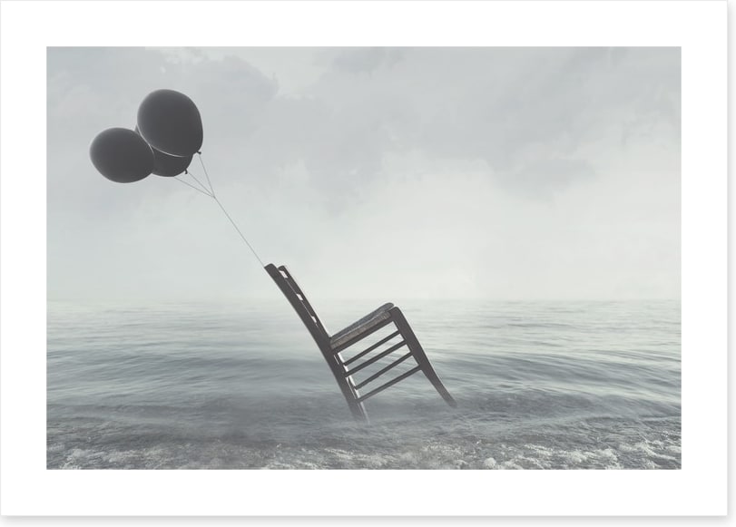 Floating into infinity