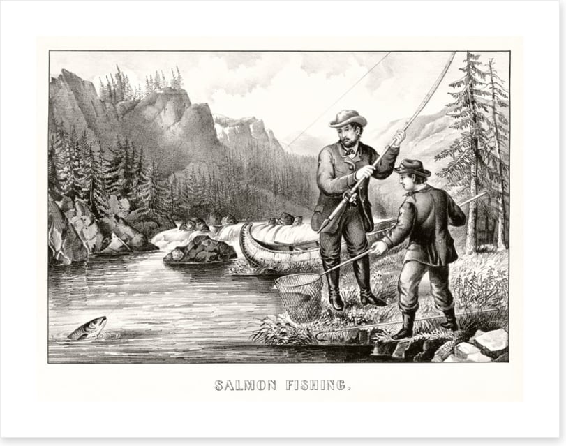 Salmon fishing