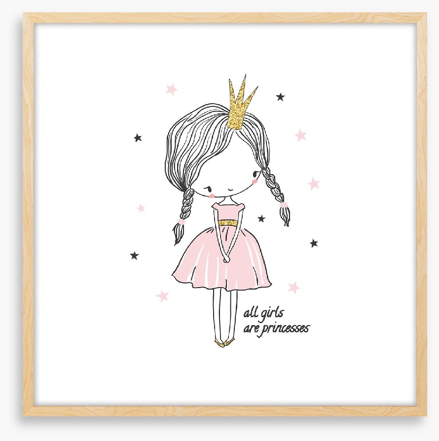All girls are princesses