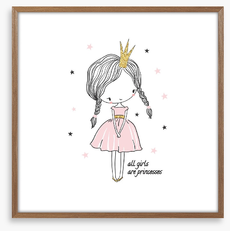 All girls are princesses