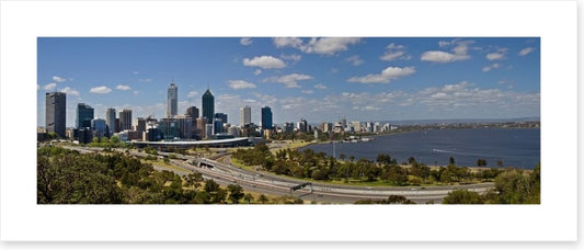 Perth skyline panorama