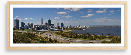 Perth skyline panorama