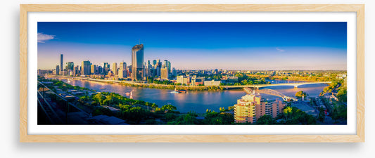 Brisbane summer skyline