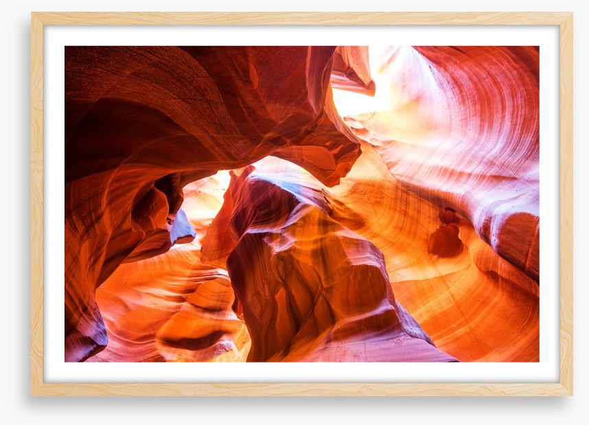 Curve of canyon
