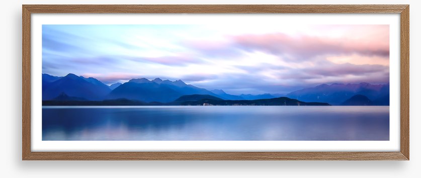 Dreamy dusk panorama
