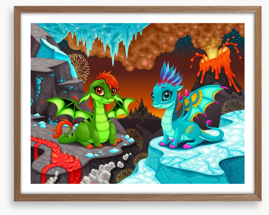 Fire and ice friends
