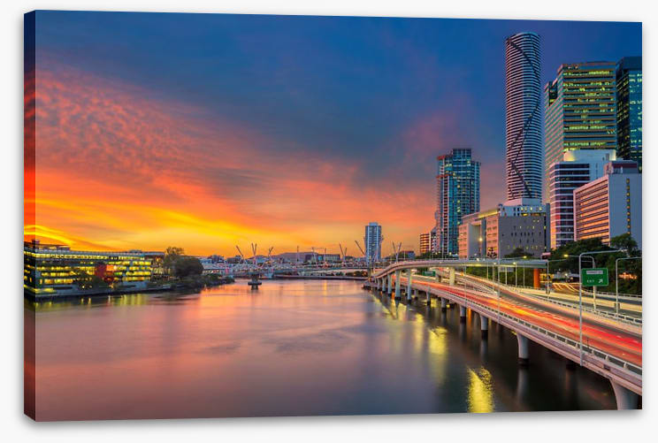 River City sundown