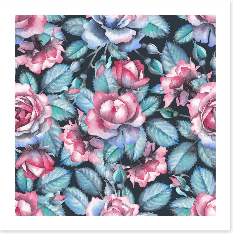 Rose leaf love