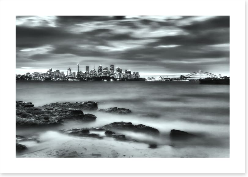Bradley Rocks monochrome
