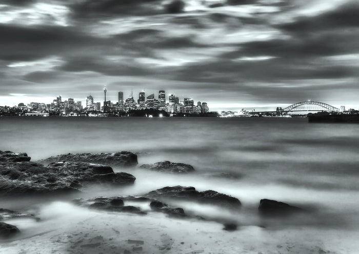 Bradley Rocks monochrome