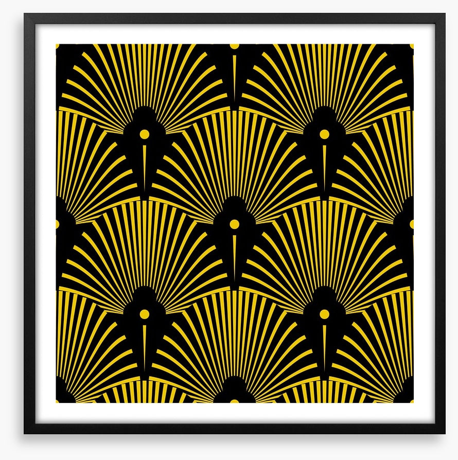 Deco sunburst