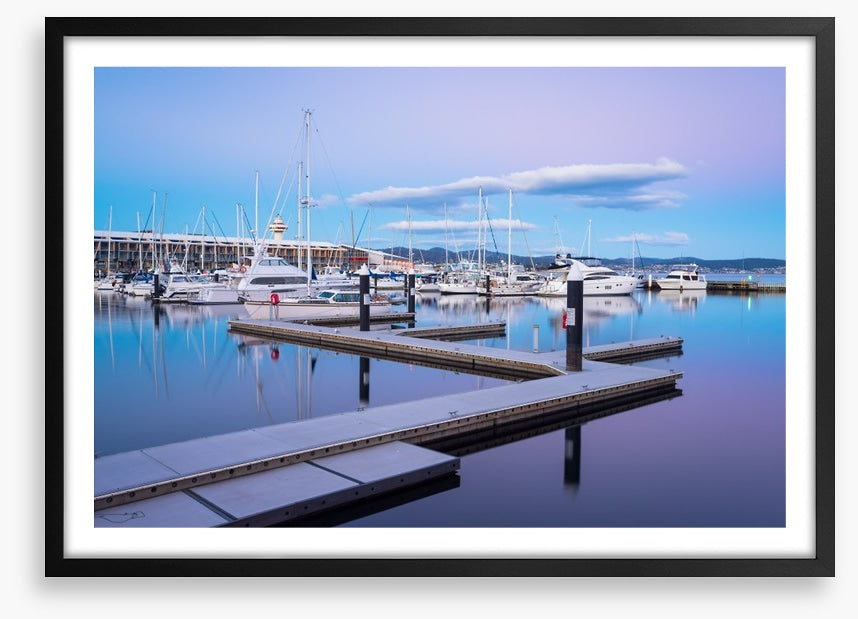 Constitution Dock dusk