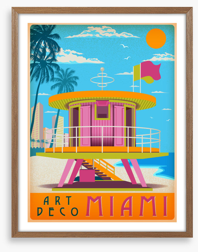Miami beach deco