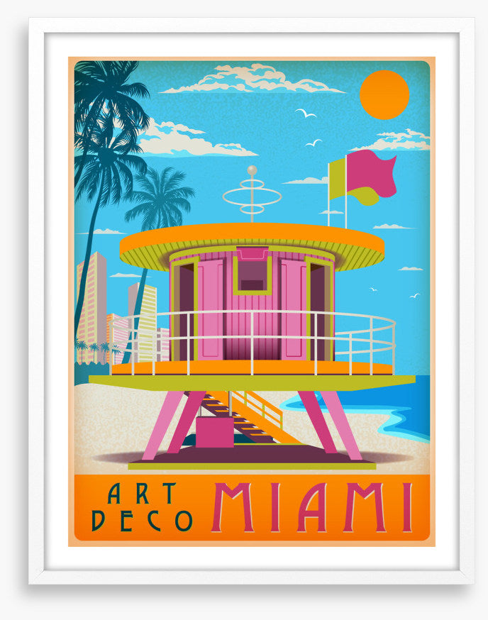 Miami beach deco