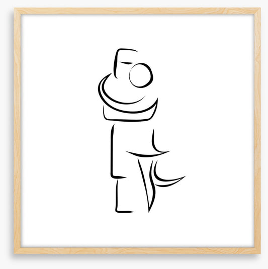 Dancing cheek to cheek