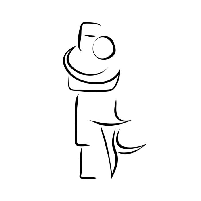 Dancing cheek to cheek