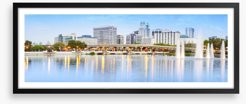 Orlando blues panorama