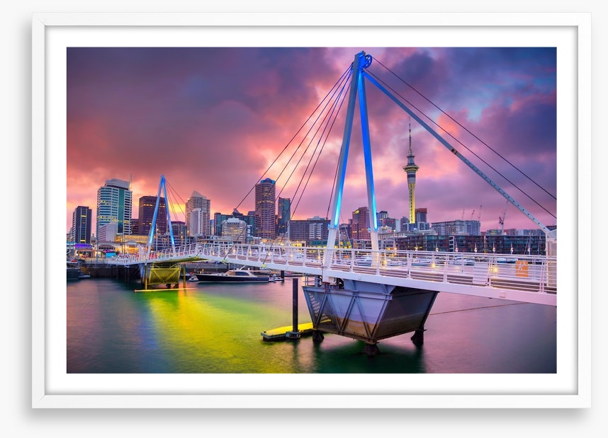 Auckland sunrise shimmer