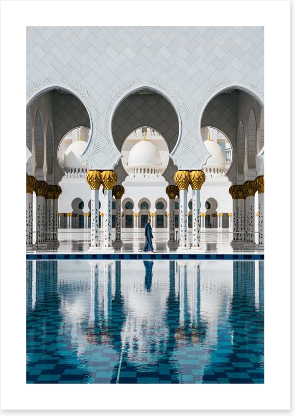 Grand Mosque reflections