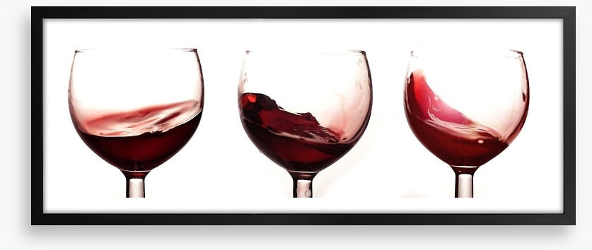 Swirling wine