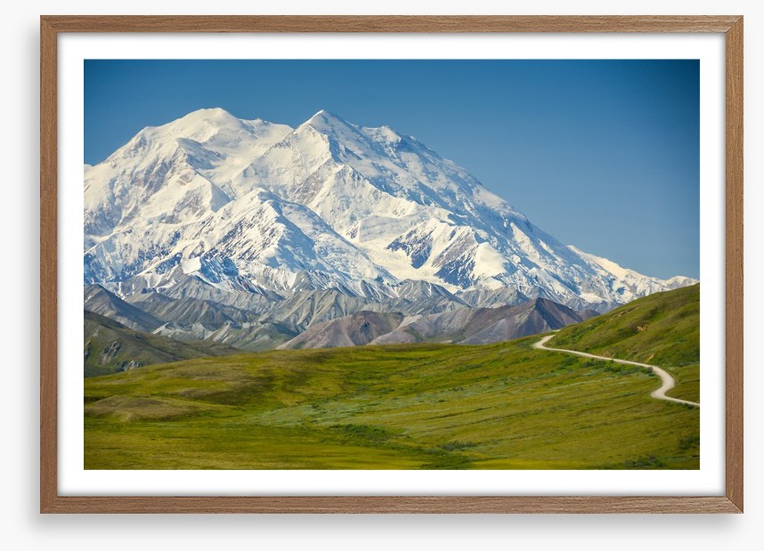 Road to Mount Denali