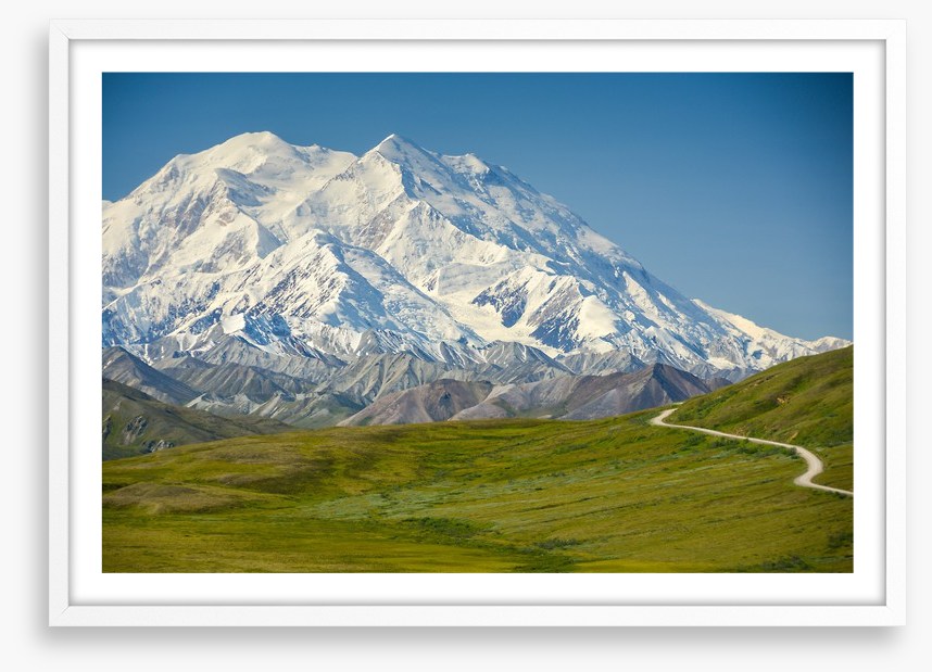 Road to Mount Denali
